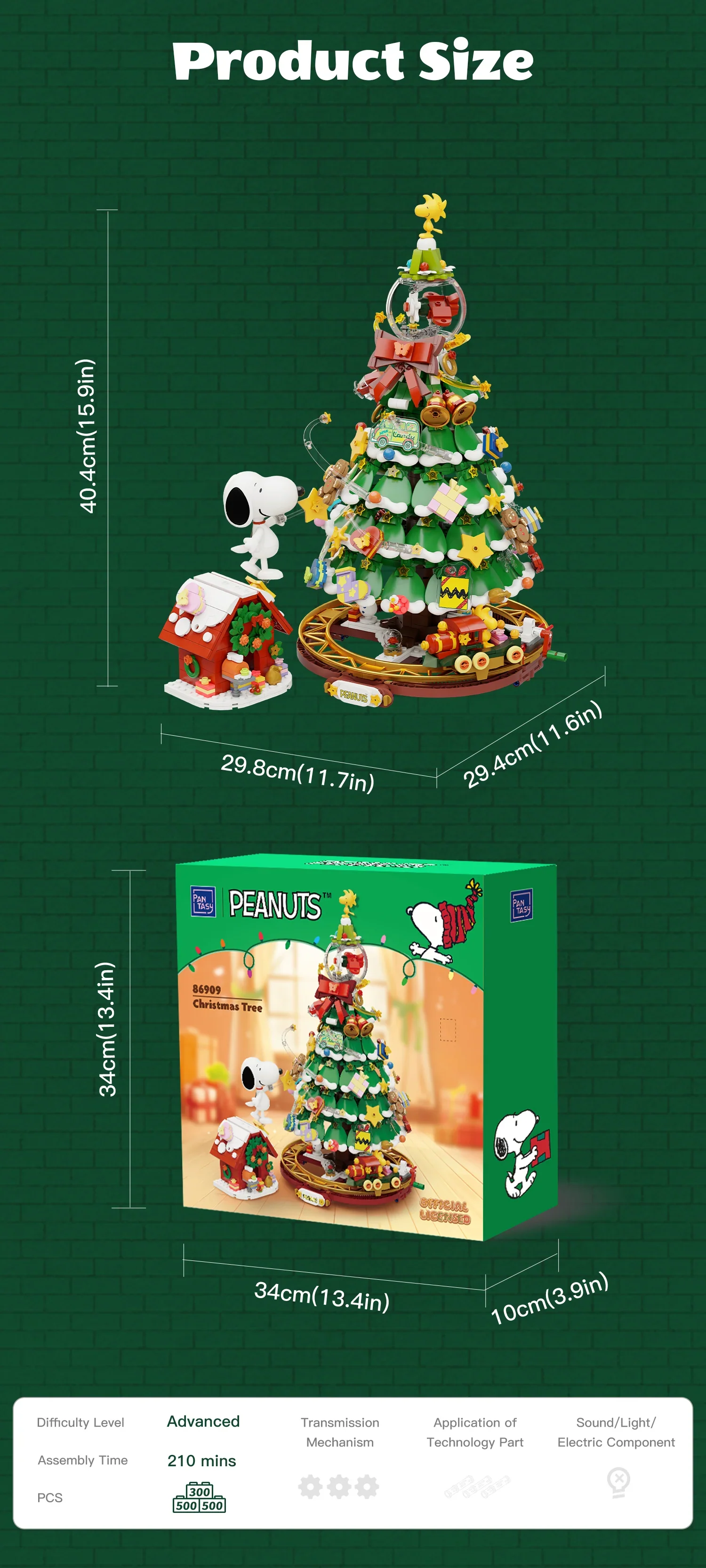 Snoopy Christmas Tree, 86909 - Image 5