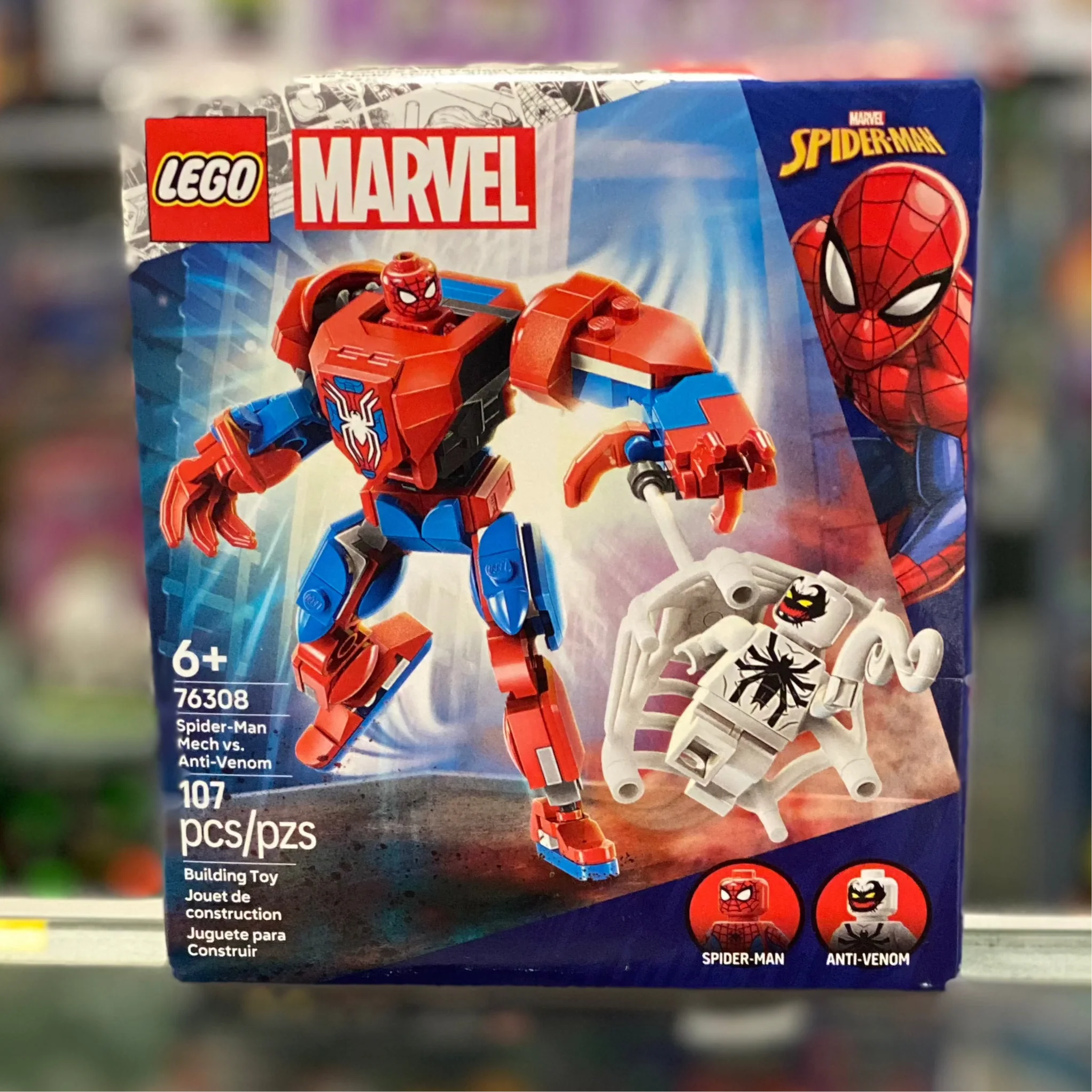 Spider-Man Mech vs. Anti-Venom, 76308
