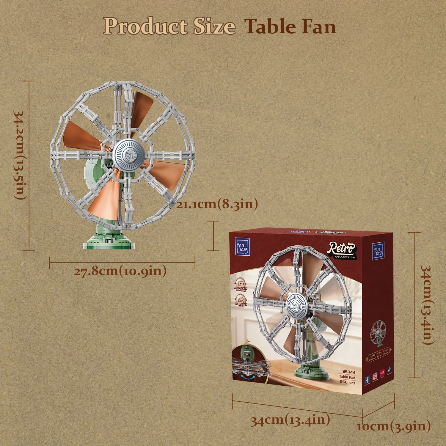 Table Fan, 85044 - Image 5