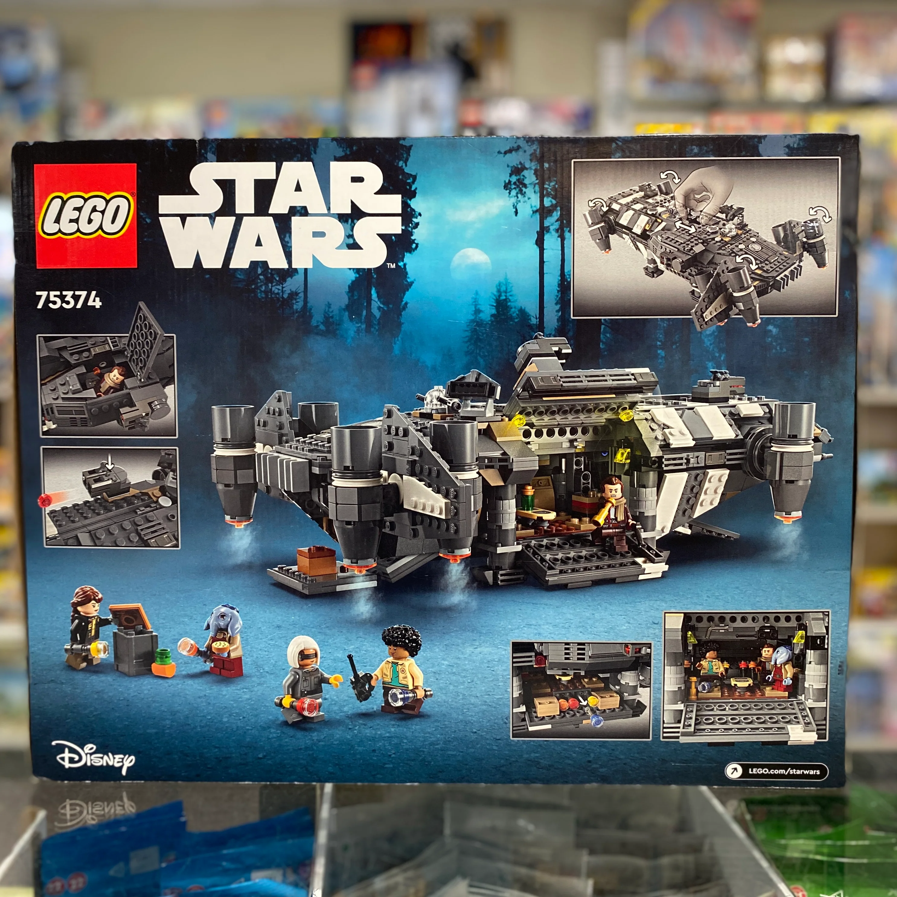 The Onyx Cinder, 75374 - LEGO® Star Wars Set - Image 2