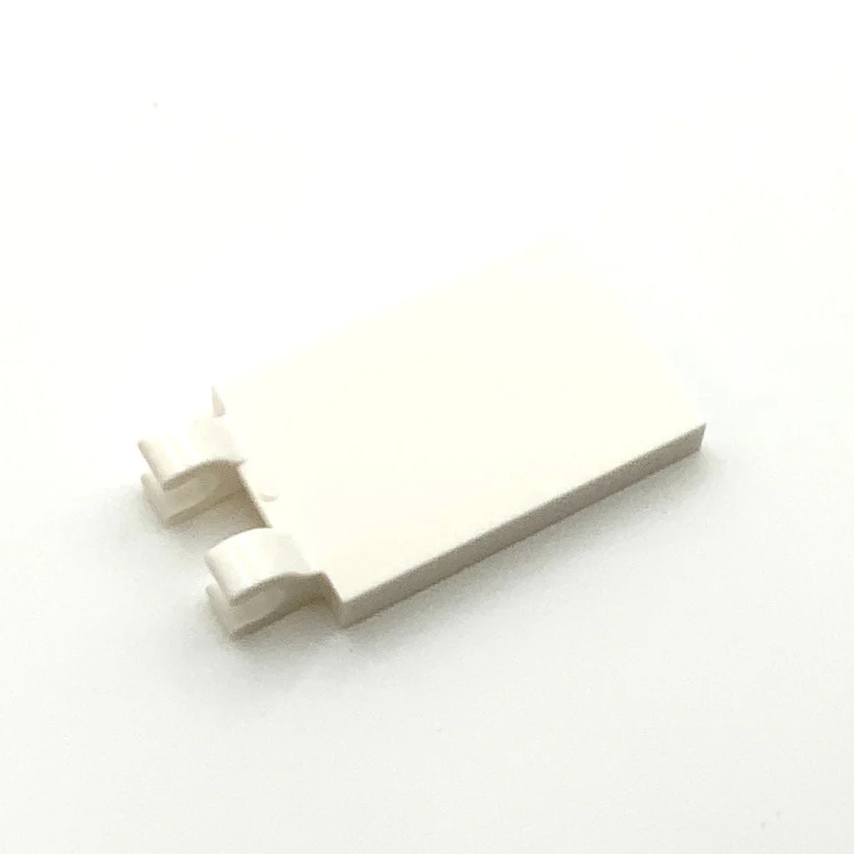 Tile Modified 2x3 with 2 Open O Clips, Part# 30350b - Image 4