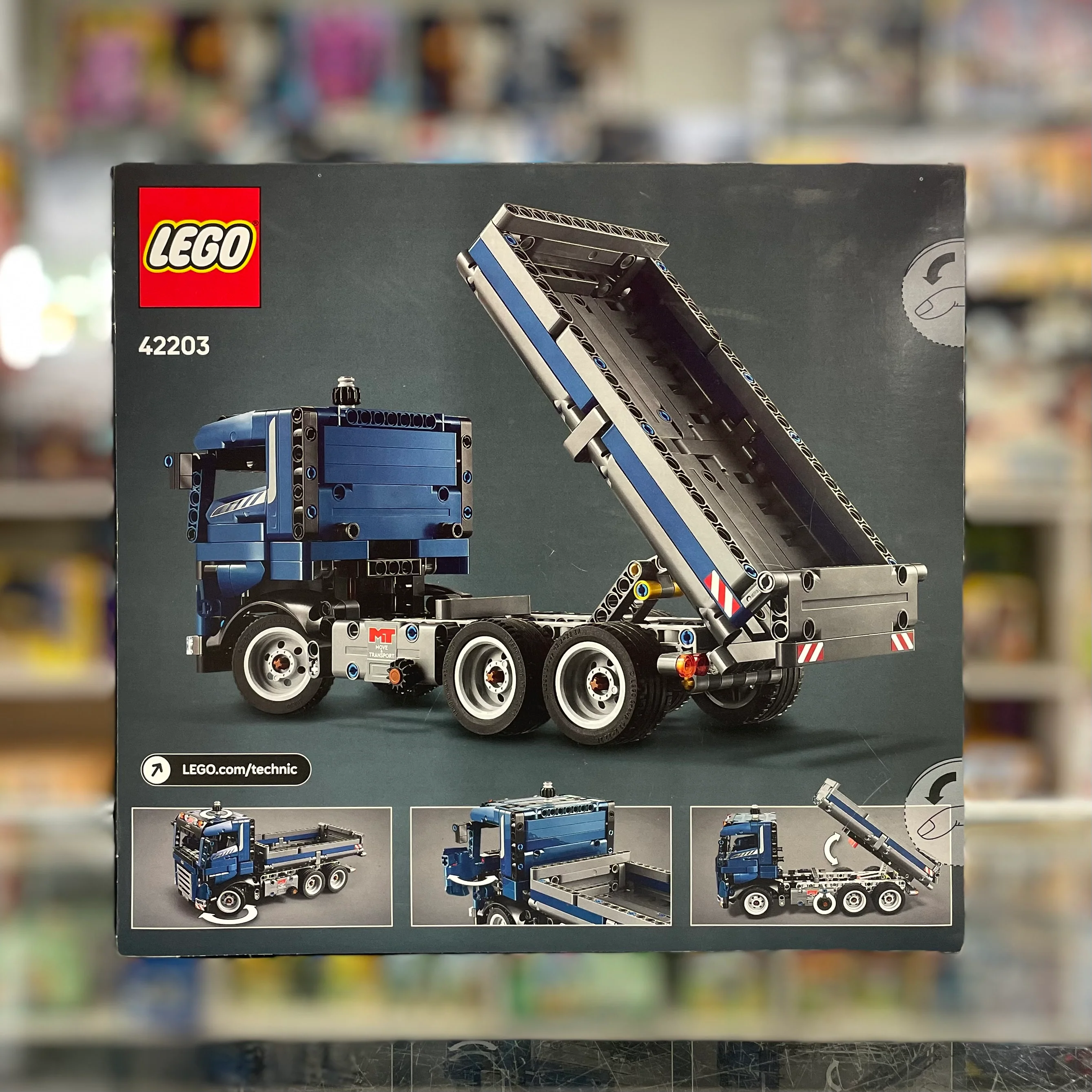 Tipping Dump Truck, 42203 - LEGO® Technic Set - Image 2