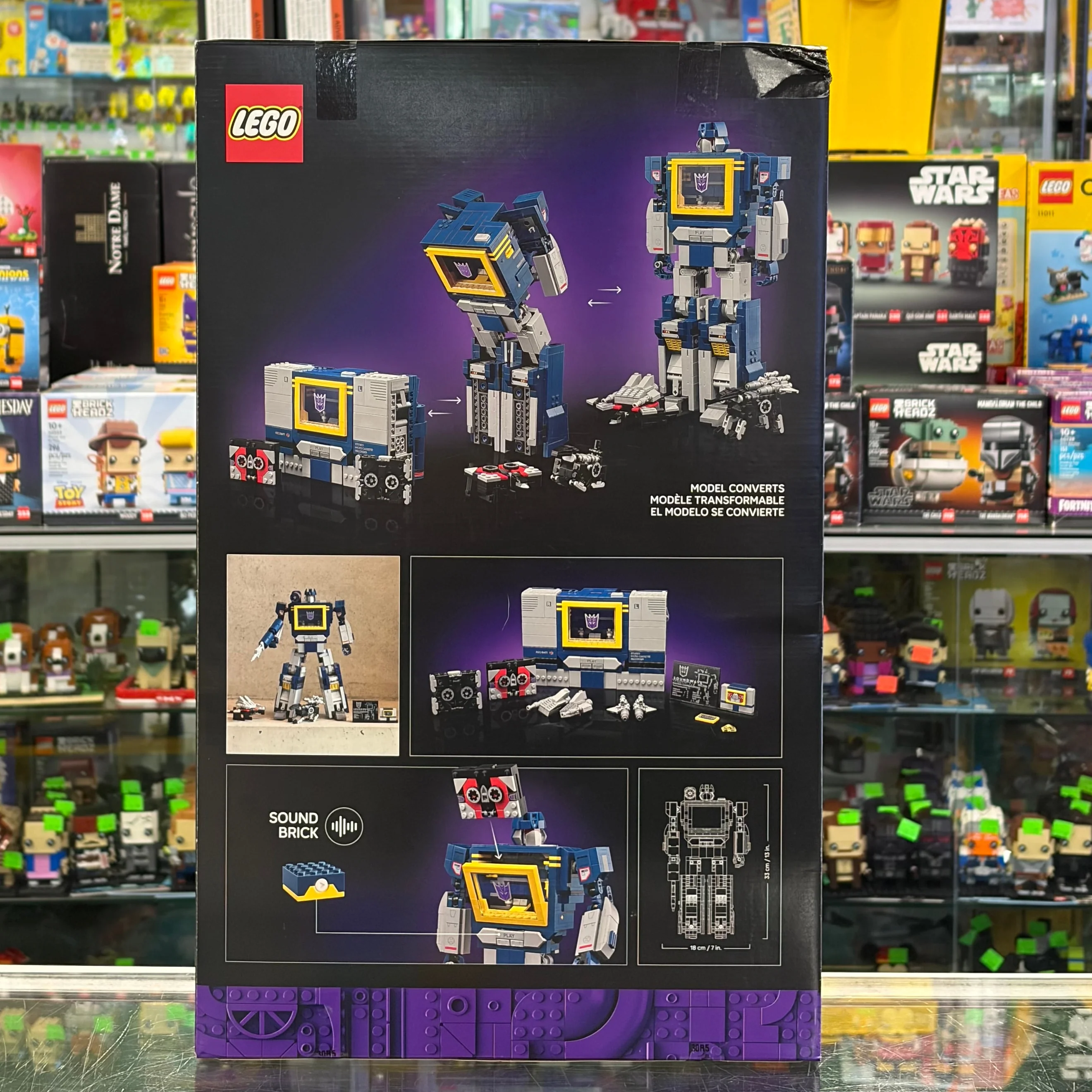 Transformers: Soundwave, 10358 - LEGO® Icons Set - Image 2