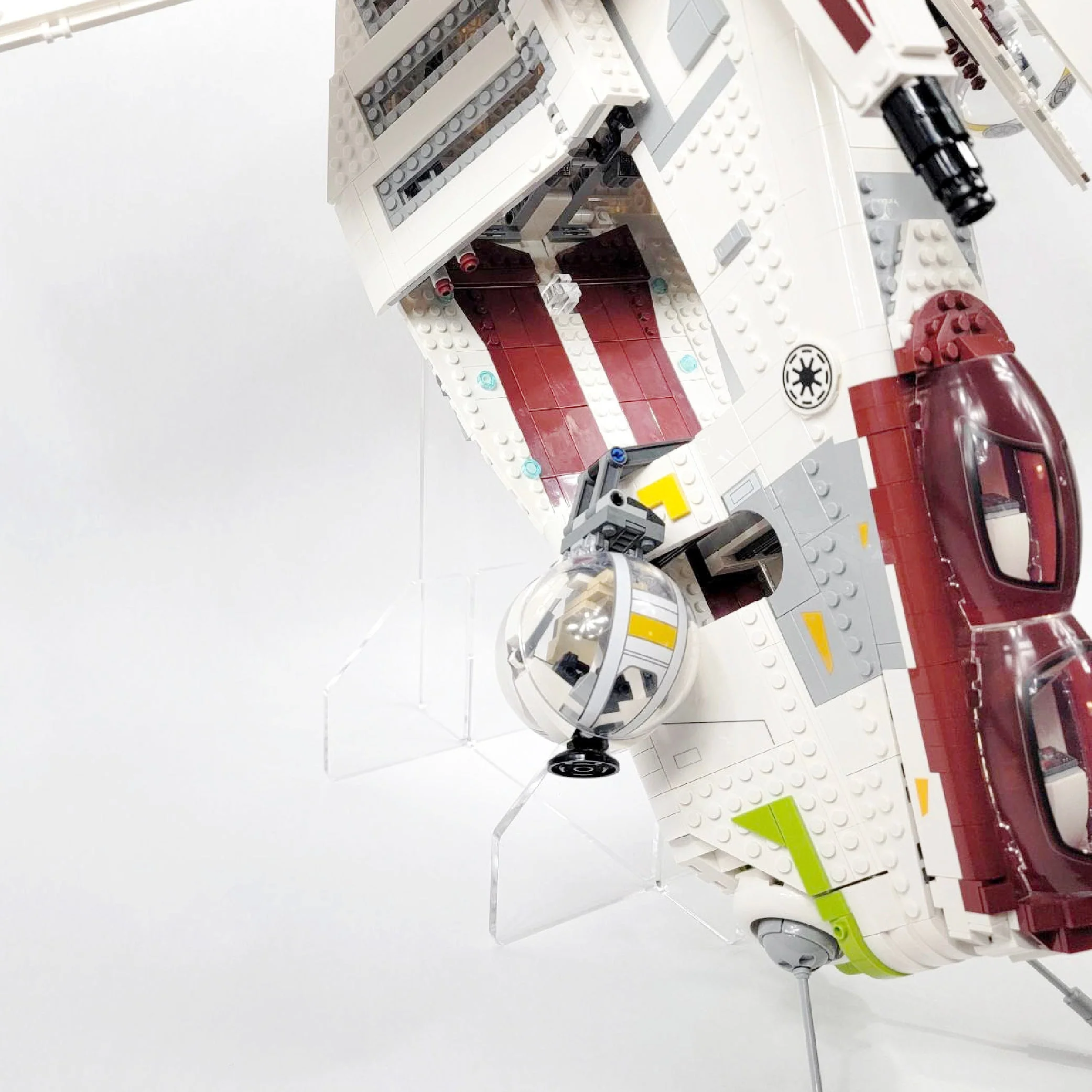 UCS Republic Gunship (#75309) Acrylic Stand - Image 5