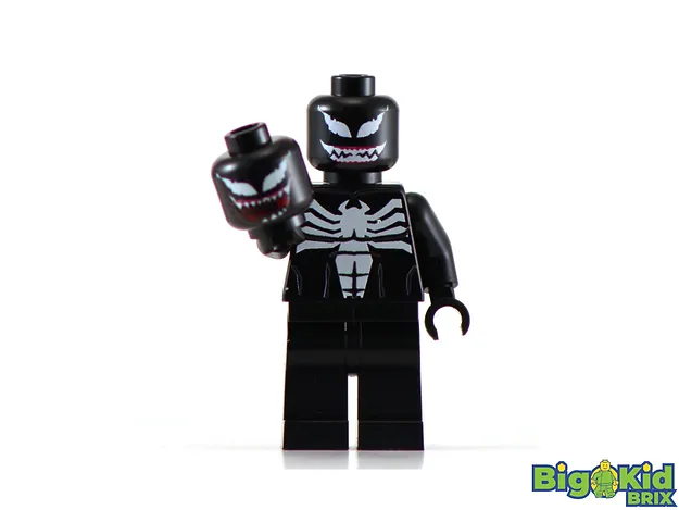 TOXIN ANTI-SPIDER Marvel Custom Printed Lego Minifigure - Image 2