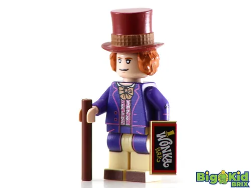 WILLY WONKA V1 Custom Printed Lego Minifigure - Image 2